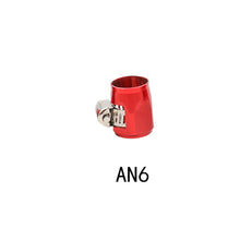 Load image into Gallery viewer, Hex Hose Finisher Clamp with Screw Band Hose End Cover Fitting 4 6 8 10 12AN
