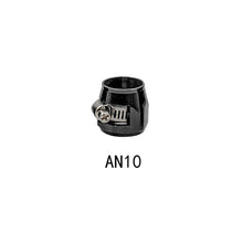 Load image into Gallery viewer, Hex Hose Finisher Clamp with Screw Band Hose End Cover Fitting 4 6 8 10 12AN
