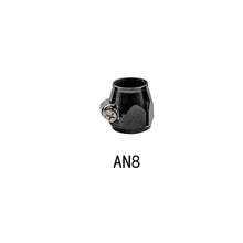 Load image into Gallery viewer, Hex Hose Finisher Clamp with Screw Band Hose End Cover Fitting 4 6 8 10 12AN
