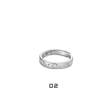 Load image into Gallery viewer, Fashion Creative Exquisite Carving Mountain Sea Adjustable Rings Couple Jewelry Gift
