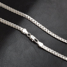 Load image into Gallery viewer, Fashion Simple Personality Width 5MM Full Sideways Link Chain Nacklace Women Men Jewelry Gift
