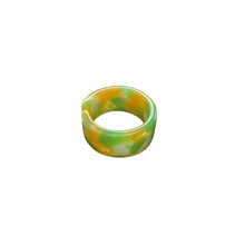 Load image into Gallery viewer, Korean Ins Style Popular Cool Adjustable Personality Resin Ring For Women Girls Jewelry Gift
