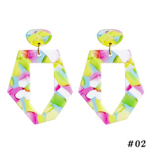 Load image into Gallery viewer, European And American Irregular Hexagon Geometric Fashion Fresh Jewelry Earrings For Women Girls
