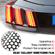 Load image into Gallery viewer, Car Rear Tail Light Lamp Cover Honeycomb Stickers Protector Taillight Decoration Decal for Peugeot 3008 4008 5008 3008GT 2017-2019
