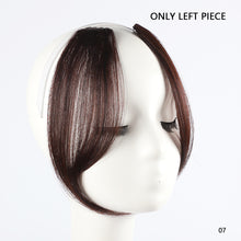 Load image into Gallery viewer, Natural Invisible Front Side Bangs for Woman with Fake Fringe Hair Extensions Synthetic High Temperature hair For Women 3D Bangs Fake wig
