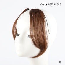 Load image into Gallery viewer, Natural Invisible Front Side Bangs for Woman with Fake Fringe Hair Extensions Synthetic High Temperature hair For Women 3D Bangs Fake wig
