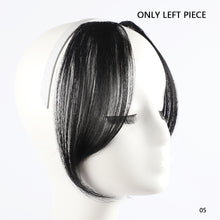 Load image into Gallery viewer, Natural Invisible Front Side Bangs for Woman with Fake Fringe Hair Extensions Synthetic High Temperature hair For Women 3D Bangs Fake wig
