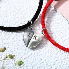 Load image into Gallery viewer, 1 Pair Heart Wish Stone Adjustable Magnetic Attraction Couple Bracelets Lover Jewelry Gift
