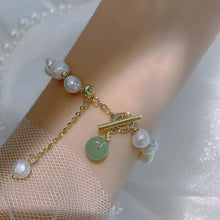 Load image into Gallery viewer, Ins Style Simple Temperamental Safety Clasp Pearl Bracelet Women Girls Jewelry Gift
