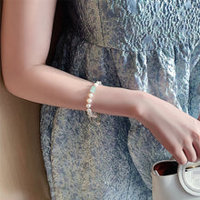 Load image into Gallery viewer, Ins Style Simple Temperamental Safety Clasp Pearl Bracelet Women Girls Jewelry Gift
