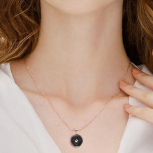 Load image into Gallery viewer, Fashion Delicate Star Moon Alloy Oil Dripping Necklace Jewelry Gift For Lover Friends
