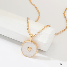 Load image into Gallery viewer, Fashion Delicate Star Moon Alloy Oil Dripping Necklace Jewelry Gift For Lover Friends
