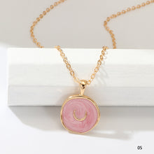 Load image into Gallery viewer, Fashion Delicate Star Moon Alloy Oil Dripping Necklace Jewelry Gift For Lover Friends
