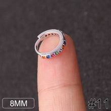 Load image into Gallery viewer, Women Fashion Alloy Stainless Steel Round Titanium Steel Round Hoop Earrings Gold Color Jewelry Earrings Party Gift
