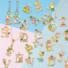 Load image into Gallery viewer, 26PCS/Set Oil Drop Alloy Small Pendant Jewelry Accessories For Necklace Bracelet DIY
