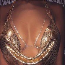 Load image into Gallery viewer, European And American Style Crystal Bra Diamond Inlaid Sexy Body Chain Jewelry Gift
