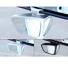 Load image into Gallery viewer, 1pc Rotatable Car Blind Spot Mirror 2 Side Wide Angle Car Reverse Rearview Auxiliary Blind Spot Mirror
