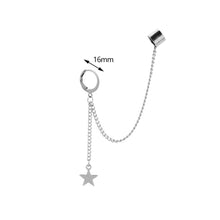 Load image into Gallery viewer, Bangtan Boys BTS Star K-pop Cool Style Tassel Earrings Ear Clips Ornaments For Men Women

