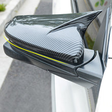 Load image into Gallery viewer, Pair Carbon Fiber Style Rear View Side Mirror Cover Rearview Caps For Honda For Civic 10th 2016 - 2020 ABS
