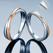 Load image into Gallery viewer, Twin Knot Mobius Couple Ring Fashion Creative Ring Adjustable Ring Jewelry Gift For Couple
