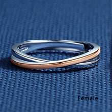 Load image into Gallery viewer, Twin Knot Mobius Couple Ring Fashion Creative Ring Adjustable Ring Jewelry Gift For Couple
