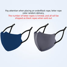 Load image into Gallery viewer, 3D Washable Adjustable Dust-proof Breathable Ice Cotton Knitted Mask Sunscreen Haze Reusable Face Mask Unisex Star Masks
