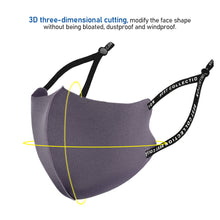 Load image into Gallery viewer, 3D Washable Adjustable Dust-proof Breathable Ice Cotton Knitted Mask Sunscreen Haze Reusable Face Mask Unisex Star Masks
