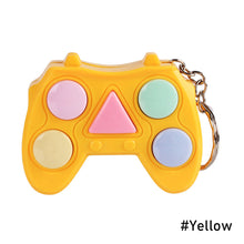 Load image into Gallery viewer, Memory Training Cube Key Chain Magic Cube Children Toy Children Puzzle Memory Game LED Light Sound Interactive Toy
