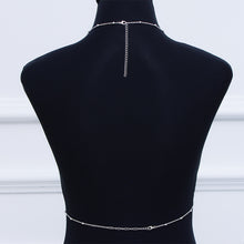 Load image into Gallery viewer, Fashion Metal Ladies Body Chain Sexy Style Chest Chain Hollow Out Bikini Ladies Women Breast Chain Body Decorative Jewelry

