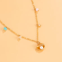 Load image into Gallery viewer, Sexy Vintage Belly Chain Shell Beach Body Chain Belt Starfish Pearls Streetwear Summer Women Waist Chain Fashion Body Jewelry
