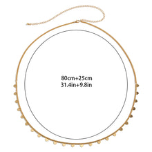 Load image into Gallery viewer, Summer Sexy Vintage Heart Belly Chain Thin Link Female Body Chain Waist Chain Belt Streetwear Women Fashion Body Jewelry
