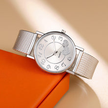 Load image into Gallery viewer, Fashion Women Watch Luxury Steel Band Ladies Quartz Big Dial Wrist Watch
