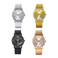 Load image into Gallery viewer, Fashion Women Watch Luxury Steel Band Ladies Quartz Big Dial Wrist Watch
