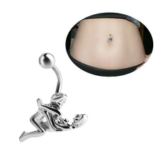 Load image into Gallery viewer, 2013 Fashion Sexy Lovers Navel Belly Ball Button Barbell Ring Body Piercing 01
