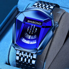 Load image into Gallery viewer, BINBOND 01 Luxury Men Watch Top Brand Sport Waterproof Quartz Watches 3D Glass Man Clock Wristwatch
