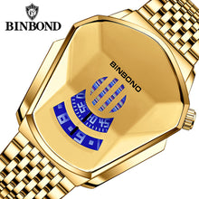 Load image into Gallery viewer, BINBOND 01 Luxury Men Watch Top Brand Sport Waterproof Quartz Watches 3D Glass Man Clock Wristwatch
