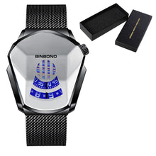 Load image into Gallery viewer, BINBOND 01 Luxury Men Watch Top Brand Sport Waterproof Quartz Watches 3D Glass Man Clock Wristwatch
