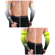 Load image into Gallery viewer, Summer Sports Arm Sleeve Men Cycling Running Bicycle UV Sun Protection Cuff Cover Protective Arm Sleeve Bike Arm Warmers Sleeves
