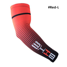 Load image into Gallery viewer, Summer Sports Arm Sleeve Men Cycling Running Bicycle UV Sun Protection Cuff Cover Protective Arm Sleeve Bike Arm Warmers Sleeves
