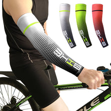 Load image into Gallery viewer, Summer Sports Arm Sleeve Men Cycling Running Bicycle UV Sun Protection Cuff Cover Protective Arm Sleeve Bike Arm Warmers Sleeves
