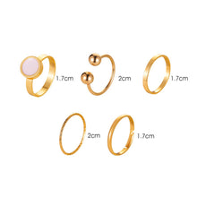 Load image into Gallery viewer, Creative Retro Set Ring Simple Alloy Ring Multi-piece Set Stackable Ring Jewelry Accessories for Women
