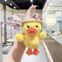Load image into Gallery viewer, 12cm Cute Angry Chicken Plush Toys Key Chain Bag Pendant Cute Duck Doll for Kids Children Birthday Christmas Gifts Toys
