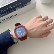 Load image into Gallery viewer, Fashion Ladies Watch Square High-Value Digital Pointer Ladies Watch
