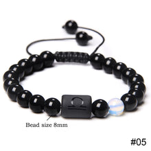Load image into Gallery viewer, 12 Constellations Woven Bracelet Creative Fashion Bracelet Adjustable Beaded Bracelet Jewelry Gift for Men Women
