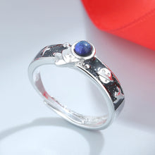 Load image into Gallery viewer, Fashion Creative Glazed Couple Rings Adjustable Astronaut Couple Rings Jewelry Gift For Men Women
