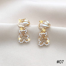 Load image into Gallery viewer, Stylish Tassel Ear Clips Earrings Versatile Alloy Ear Studs Earrings Temperamental Earrings Jewelry for Women
