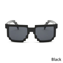 Load image into Gallery viewer, Fashion Sunglasses Kids Cosplay Action Game Toy Square Pixel Mosaic Glasses Toys for Children Gift 5 Color
