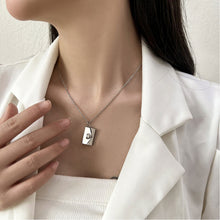 Load image into Gallery viewer, Heart Envelope Love Letter Necklace Valentine's Day Gift Couple Necklace Alloy Lettering Women Pendant Creative Gift Accessories
