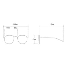 Load image into Gallery viewer, Anti-blue Cat Eye Retro Eyeglass Art Retro Polygon Anti Blue Light Glasses Leopard Frame Fashion Transparent Glasses
