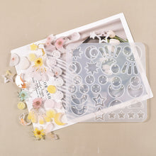 Load image into Gallery viewer, Earring Pendant Epoxy Silicone Mold Geometry Anomalous Shape Necklace Key Chain Pendant Resin Mold Jewelry Making Accessories
